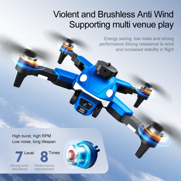 Optical Flow Obstacle Avoidance Dual Camera Drone Toy Airplane F200 - Image 8