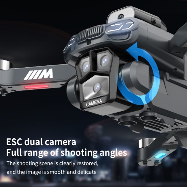 Optical Flow Obstacle Avoidance Triple Camera Drone Toy S183 - Image 7