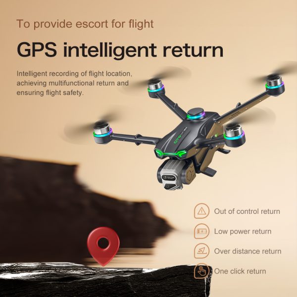GPS Drone Return EIS Intelligence Obstacle Avoidance HD Camera GT6 - Image 24
