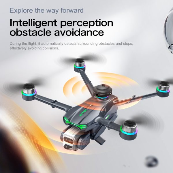 GPS Drone Return EIS Intelligence Obstacle Avoidance HD Camera GT6 - Image 27