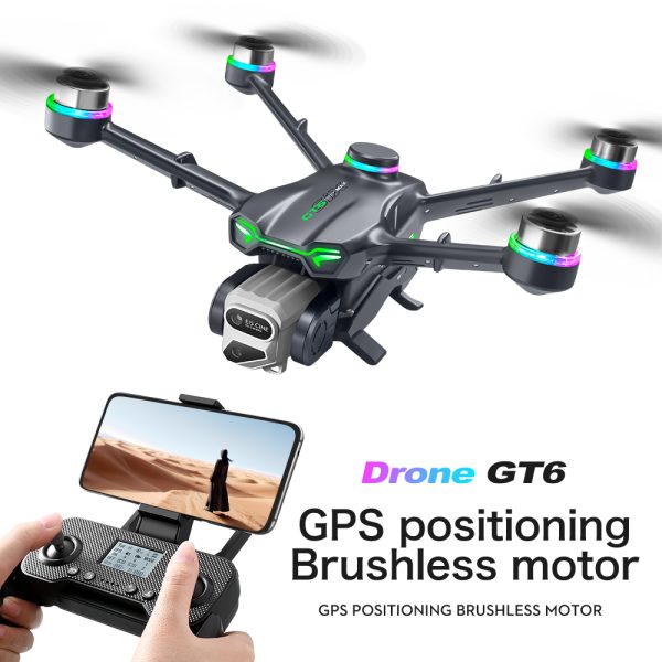 GPS Drone Return EIS Intelligence Obstacle Avoidance HD Camera GT6 - Image 11