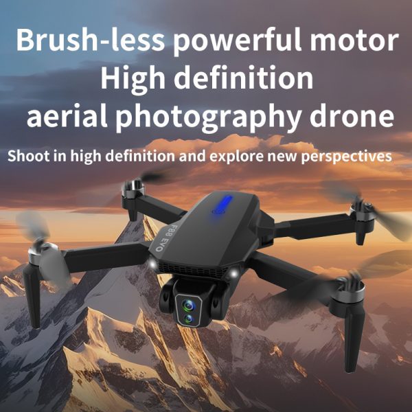 Remote Control Airplane Dual Camera Drone Kids Toy F88 - Image 7