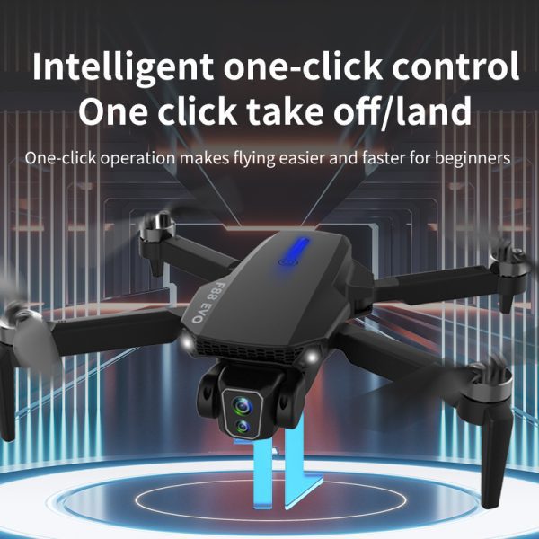 Remote Control Airplane Dual Camera Drone Kids Toy F88 - Image 5