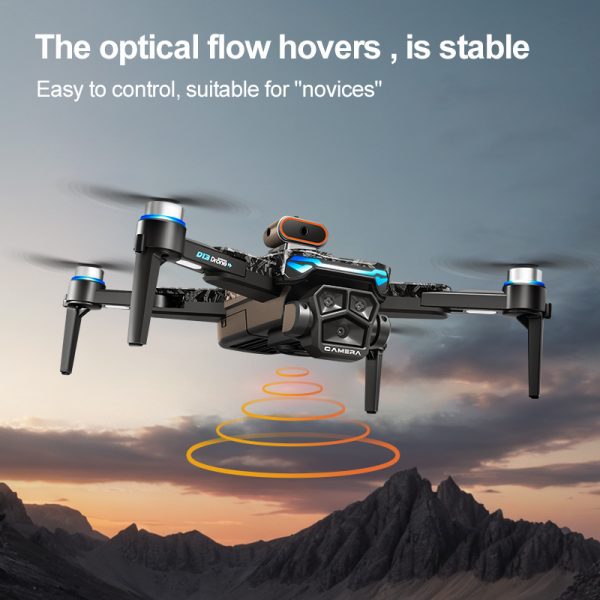 5.6" Screen Control Obstacle Avoidance Dual Camera Drone Toy D13 - Image 15
