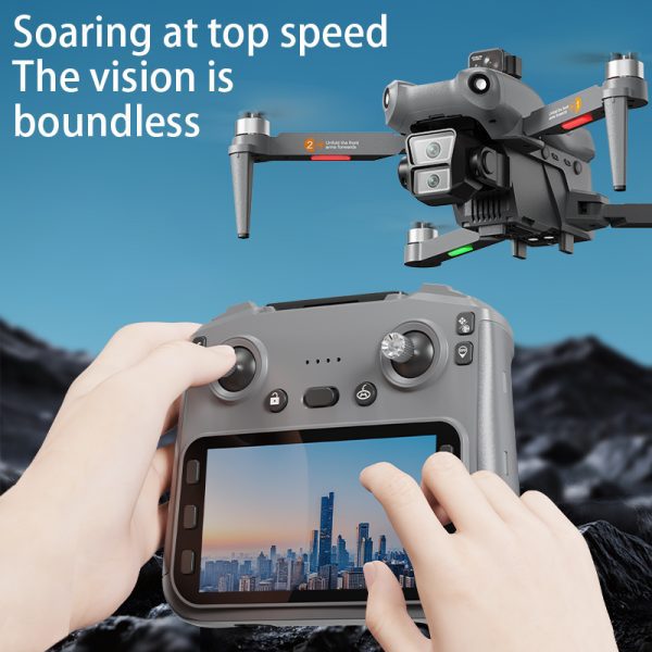 GPS Return 4.5" Screen 5G Obstacle Avoidance 4K HD Camera Drone L300 UItra - Image 9