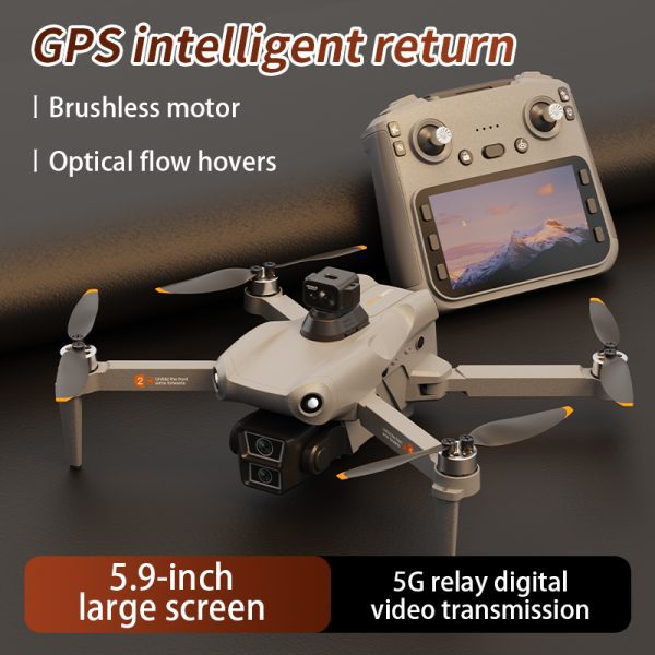 GPS Return 4.5" Screen 5G Obstacle Avoidance 4K HD Camera Drone L300 UItra - Image 13