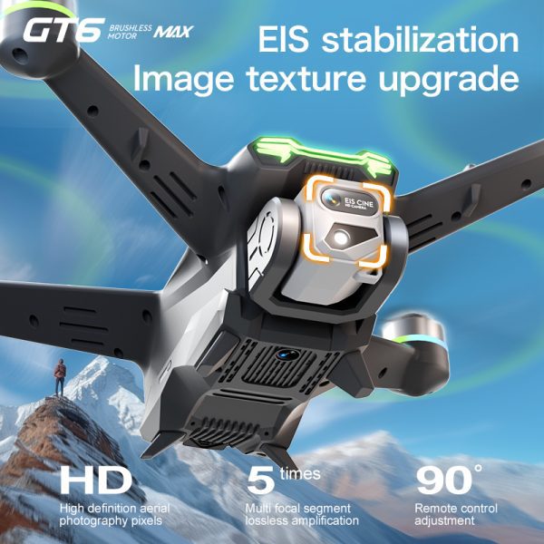 5.6" RC Screen Control GPS Return EIS HD Camera Drone GT6 Max - Image 7