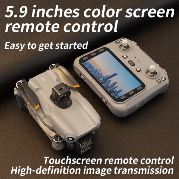 GPS Return 4.5" Screen 5G Obstacle Avoidance 4K HD Camera Drone L300 UItra - Image 16