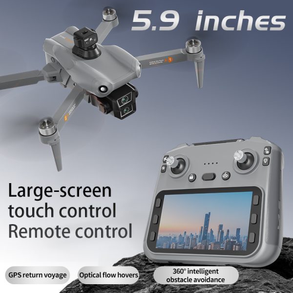 GPS Return 4.5" Screen 5G Obstacle Avoidance 4K HD Camera Drone L300 UItra - Image 17