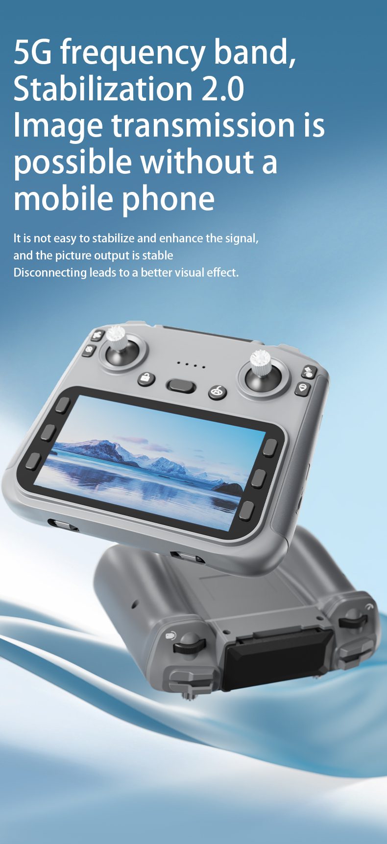 GPS Return 4.5" Screen 5G Obstacle Avoidance 4K HD Camera Drone L300 UItra