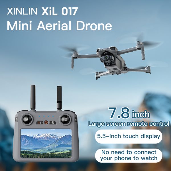GPS Return Three Axis Gimbal 5.5" Screen 5G Relay 4K Camera Drone 017 - Image 7