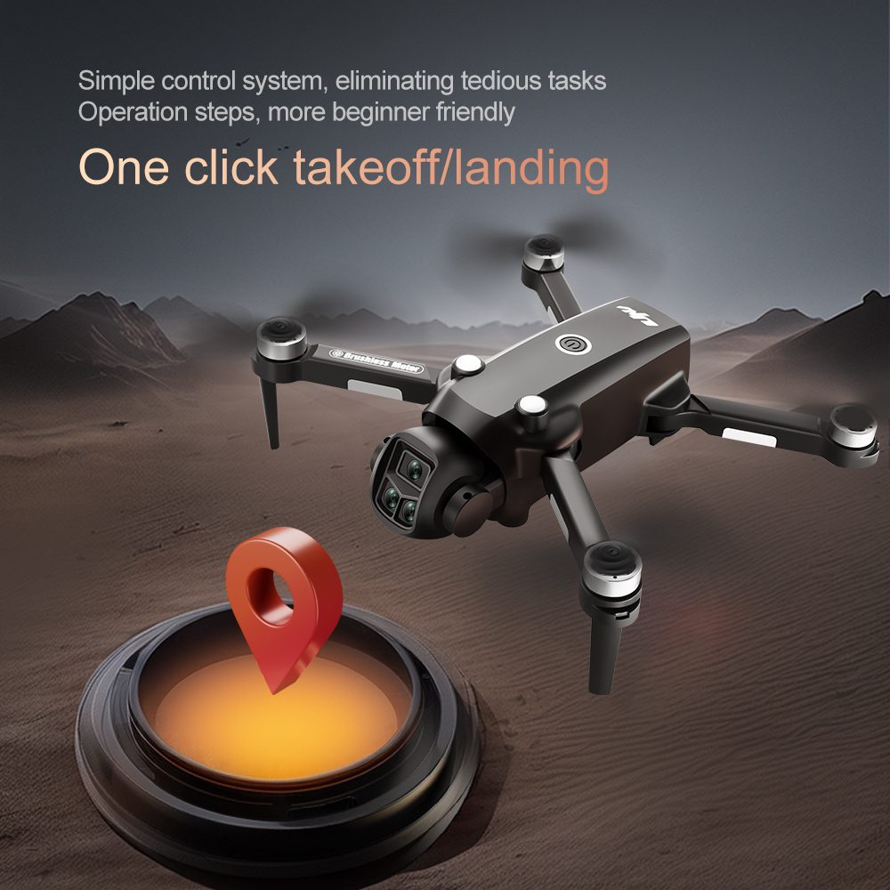 5.6 Inch Remote Control Screen Obstacle Avoidance Camera Drone Toy V156MAX