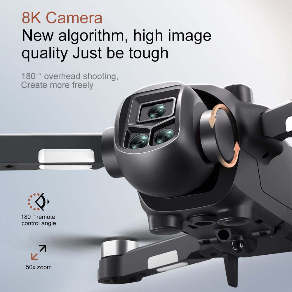 5.6 Inch Remote Control Screen Obstacle Avoidance Camera Drone Toy V156MAX