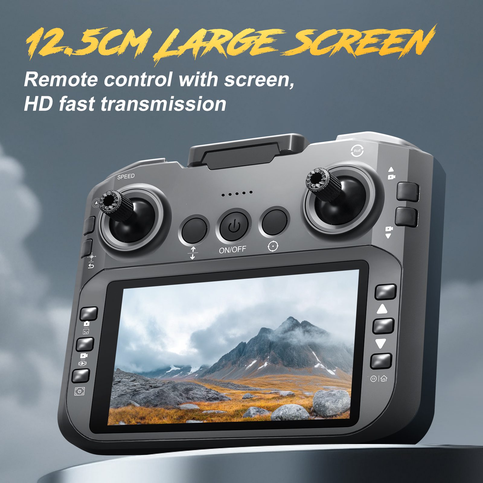 4.3" Screen Drone Optical Flow Camera Aircraft Toy E88GT