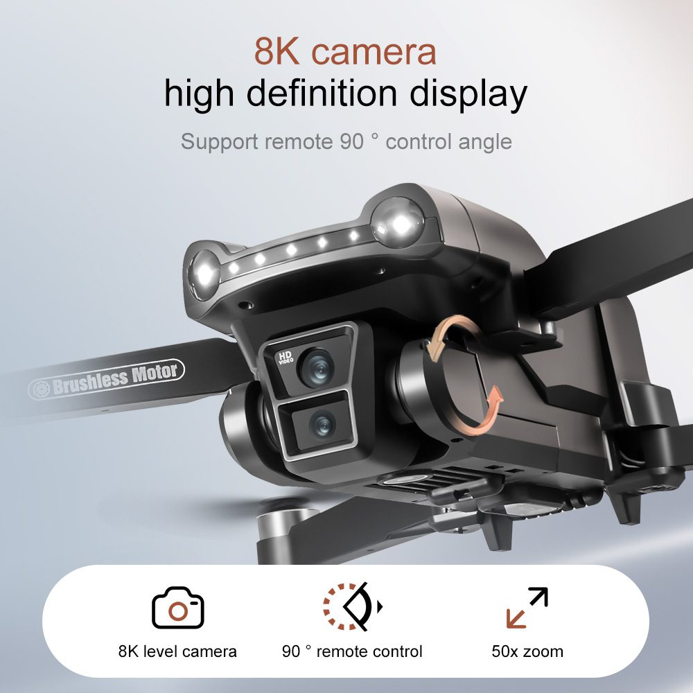 4.5" Remote Control Screen GPS Return 5G HD Camera Drone V198MAX
