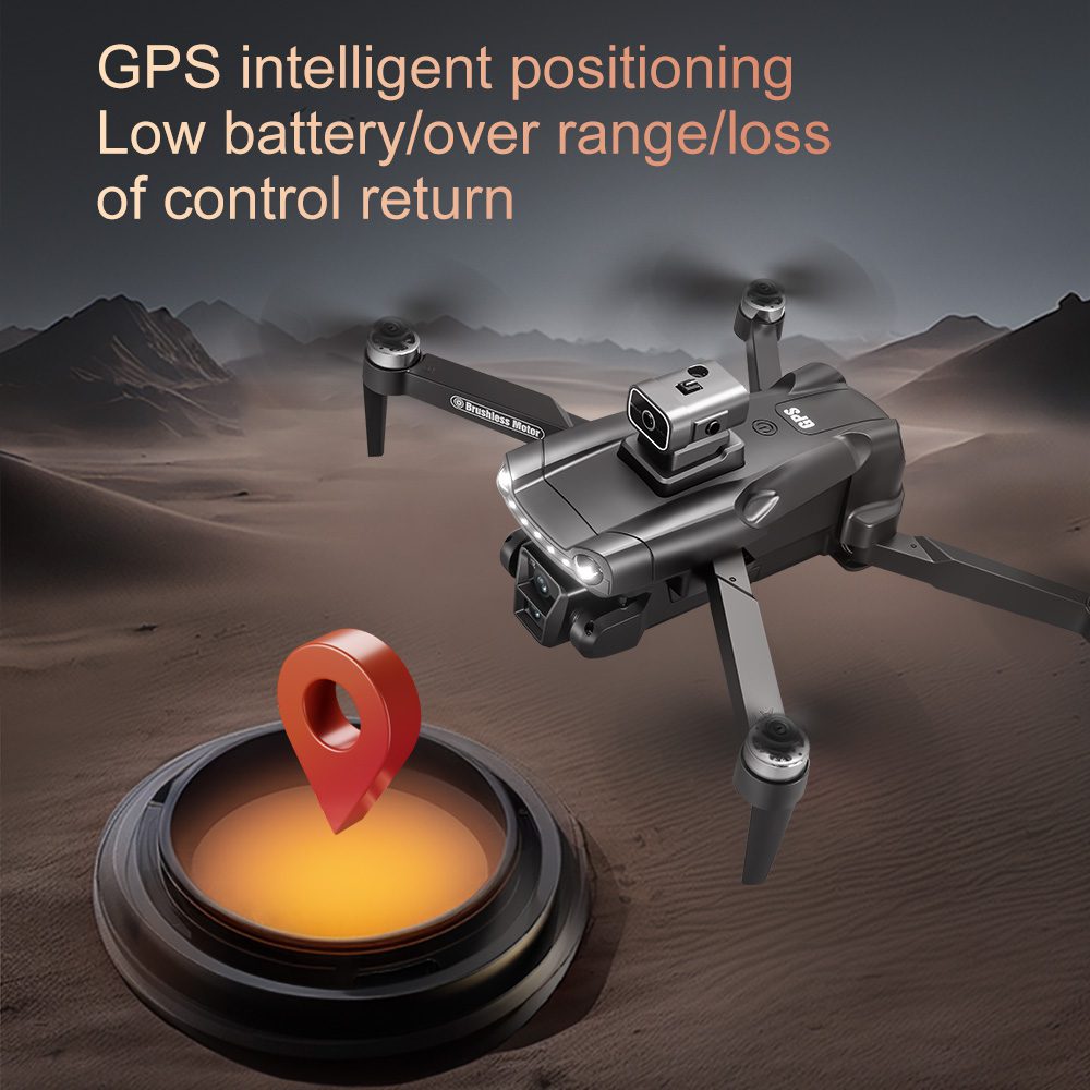 4.5" Remote Control Screen GPS Return 5G HD Camera Drone V198MAX