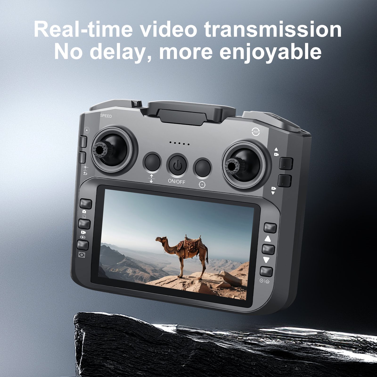 4.3" Screen Drone Optical Flow Camera Aircraft Toy E88GT