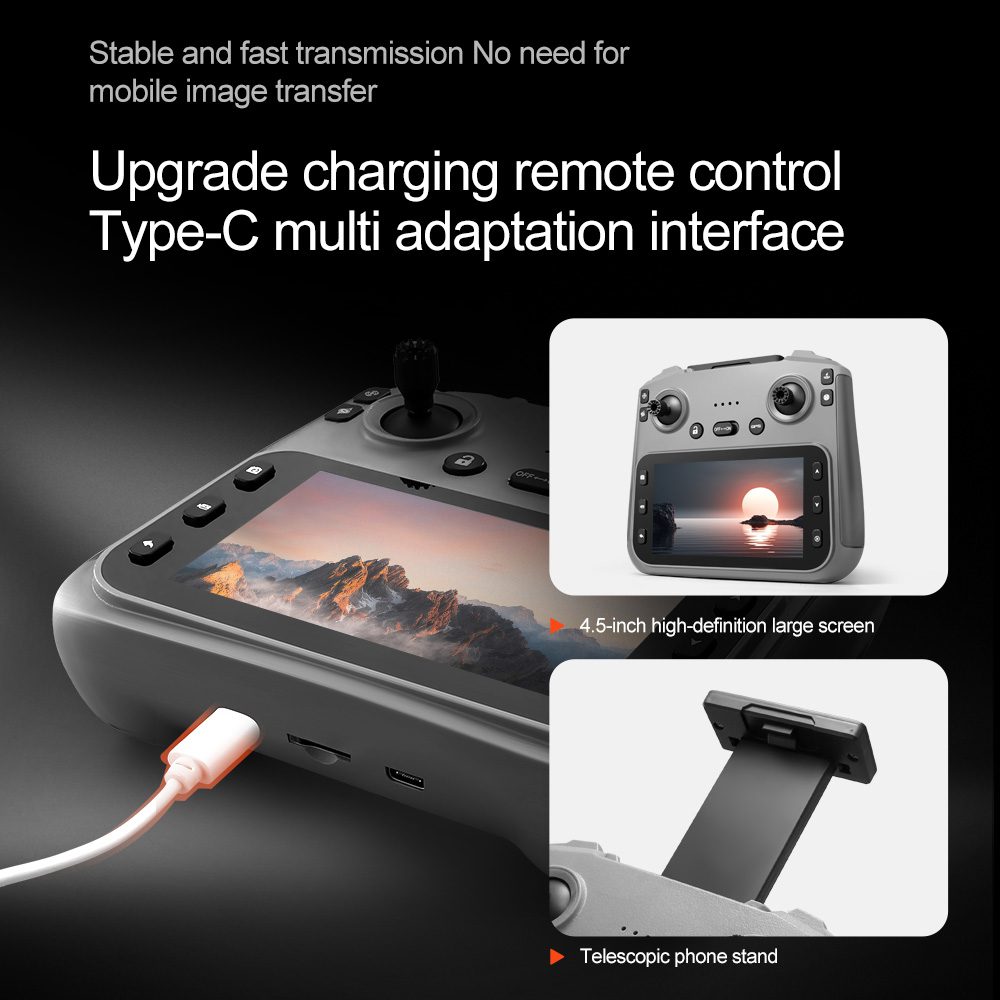 4.5" Remote Control Screen GPS Return 5G HD Camera Drone V198MAX