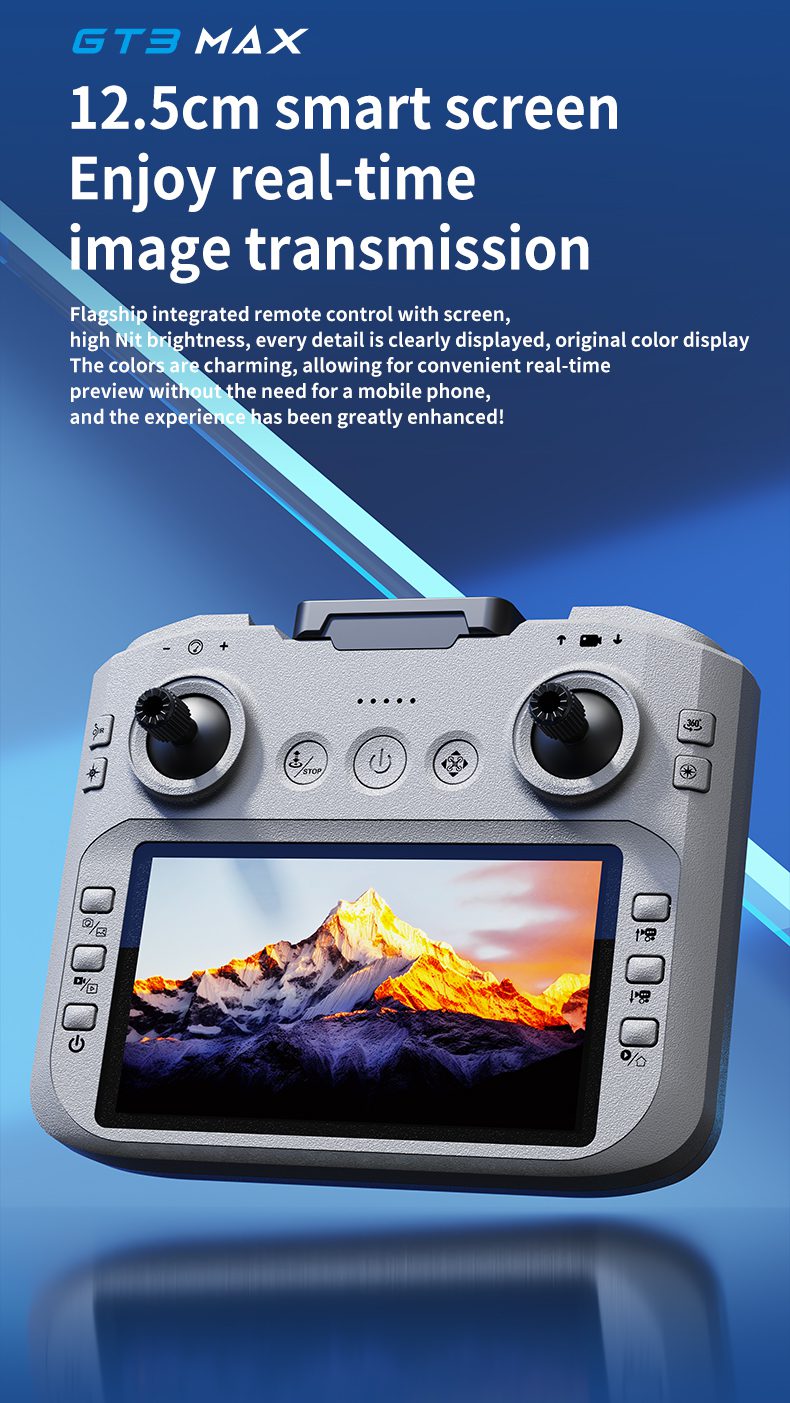 Mini Drone 4.3" Remote Control Screen Protective Cover Aircraft Toy GT3