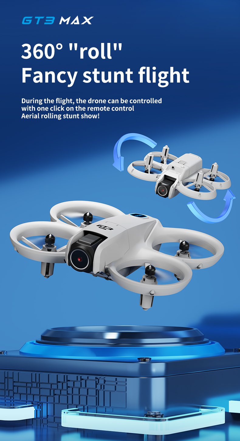 Mini Drone 4.3" Remote Control Screen Protective Cover Aircraft Toy GT3