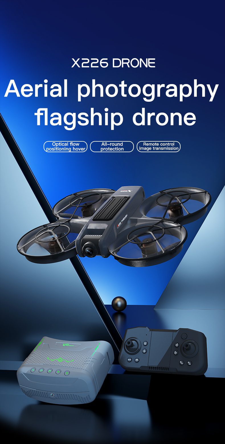 VR Drone Camera Optical Flow Protective Cover Aircraft Toy X226VR