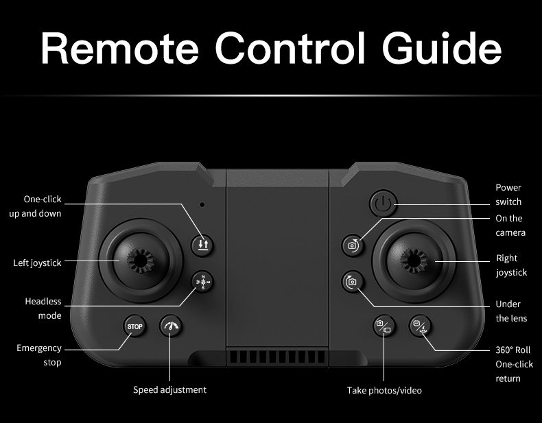 VR Drone Camera Optical Flow Protective Cover Aircraft Toy X226VR