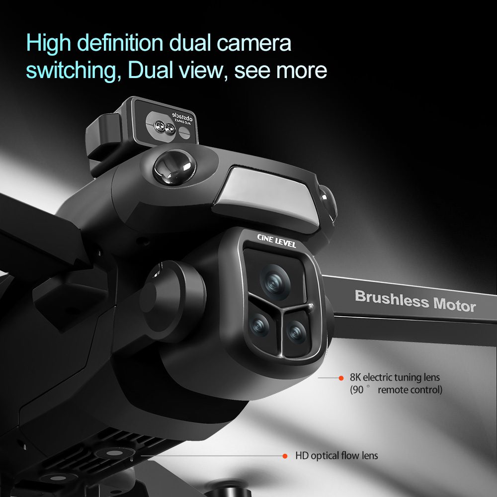 3KM Flight GPS Return Drone 5G Obstacle Avoidance 8K HD Camera UAV V918