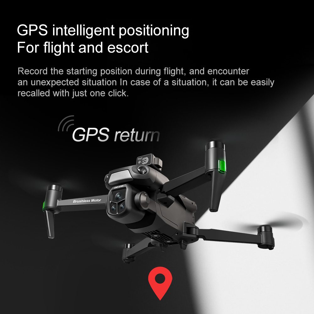3KM Flight GPS Return Drone 5G Obstacle Avoidance 8K HD Camera UAV V918