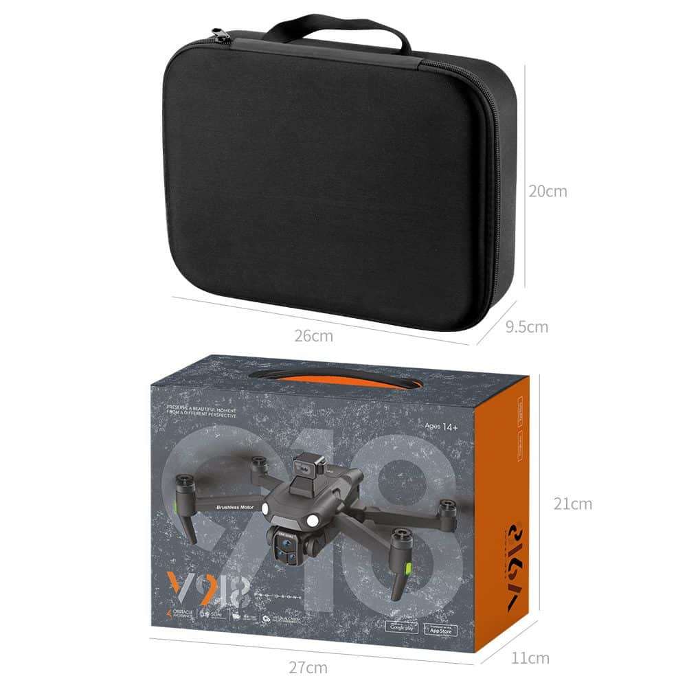 3KM Flight GPS Return Drone 5G Obstacle Avoidance 8K HD Camera UAV V918