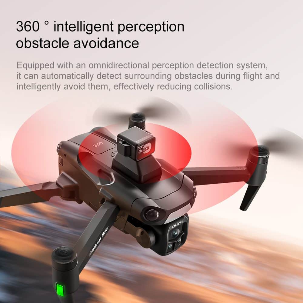 3KM Flight GPS Return Drone 5G Obstacle Avoidance 8K HD Camera UAV V918