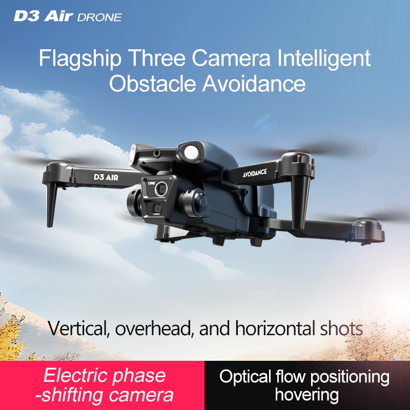 RC Drone Obstacle Avoidance Quadcopter Toy D3