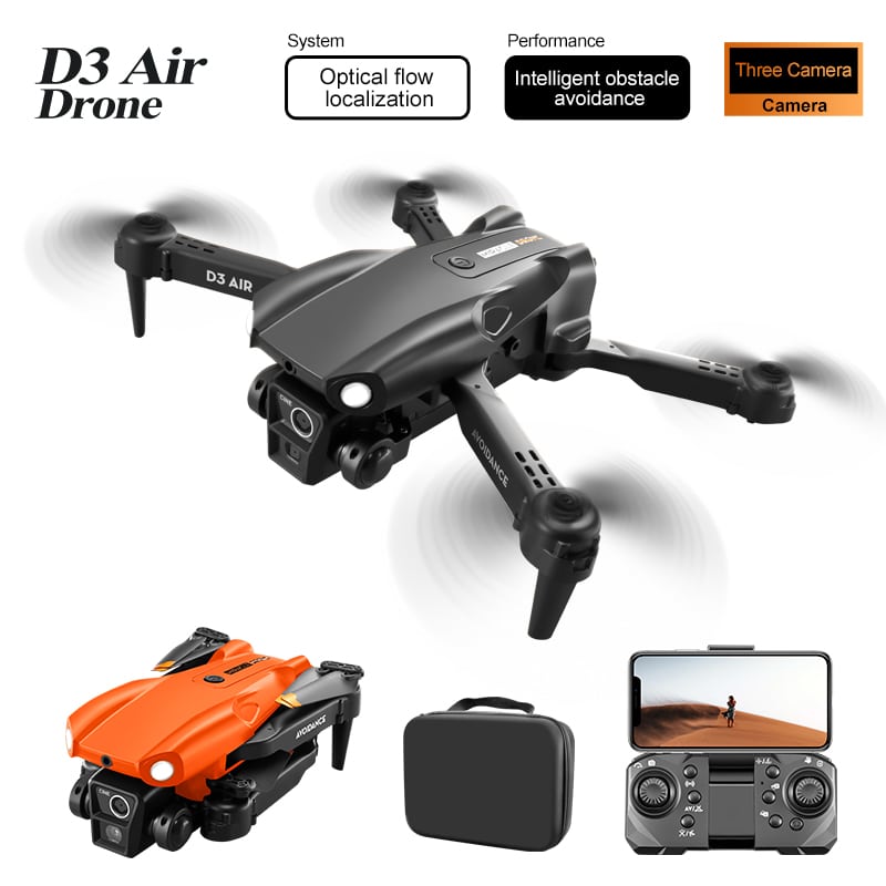 RC Drone Obstacle Avoidance Quadcopter Toy D3