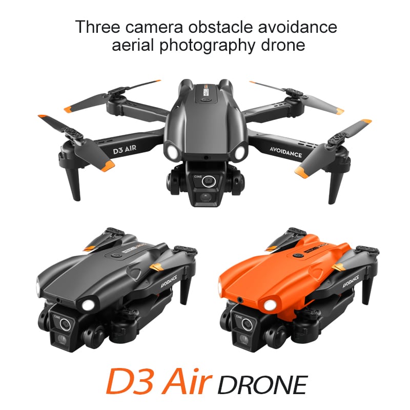 RC Drone Obstacle Avoidance Quadcopter Toy D3