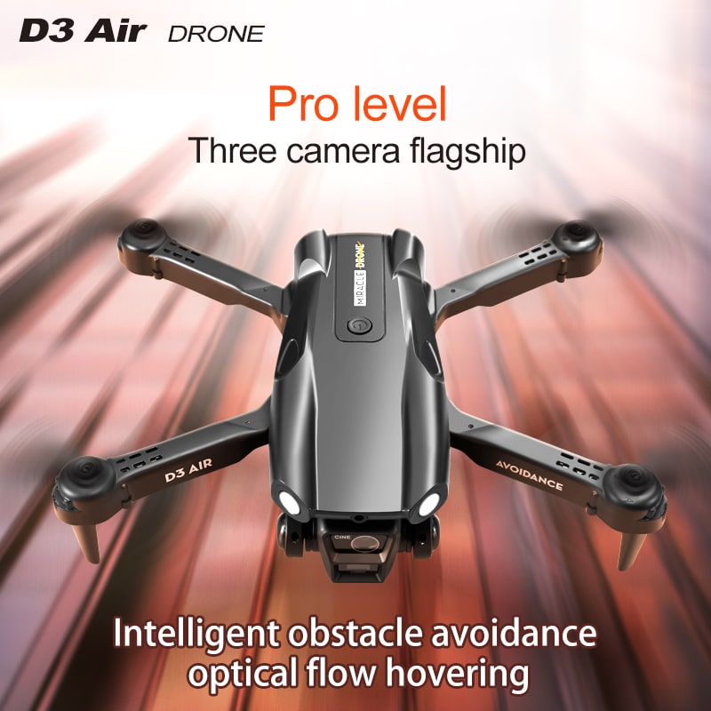 RC Drone Obstacle Avoidance Quadcopter Toy D3