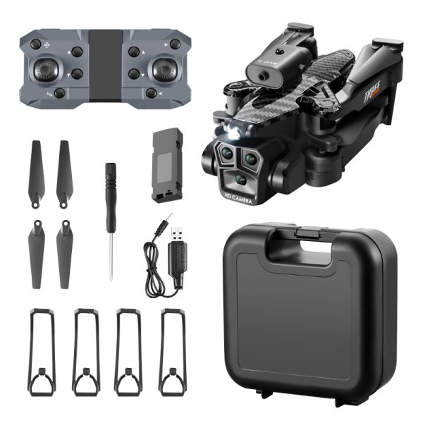 Triple Camera Drone Obstacle Avoidance Quadcopter Toy K10MAX - Image 19