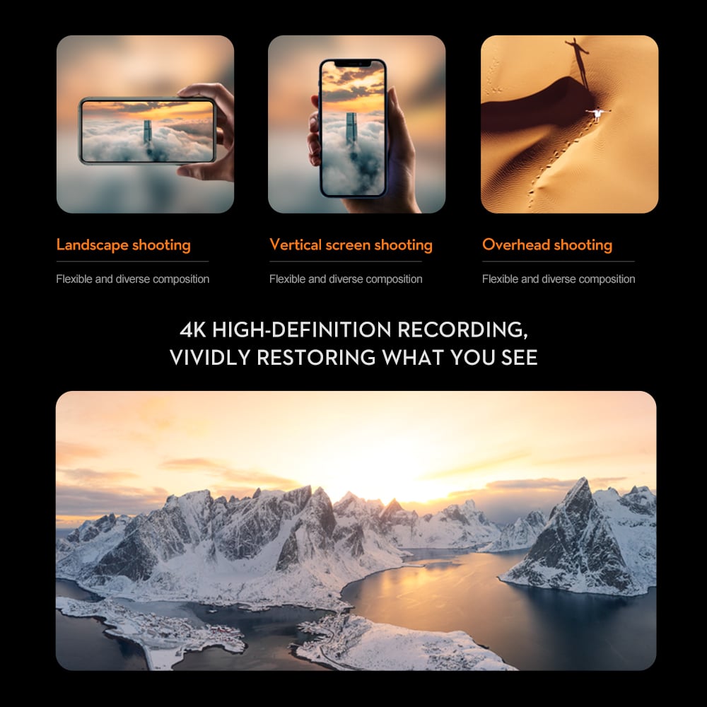 Three Camera Drone Toy Quadcopter Gift K10MAX