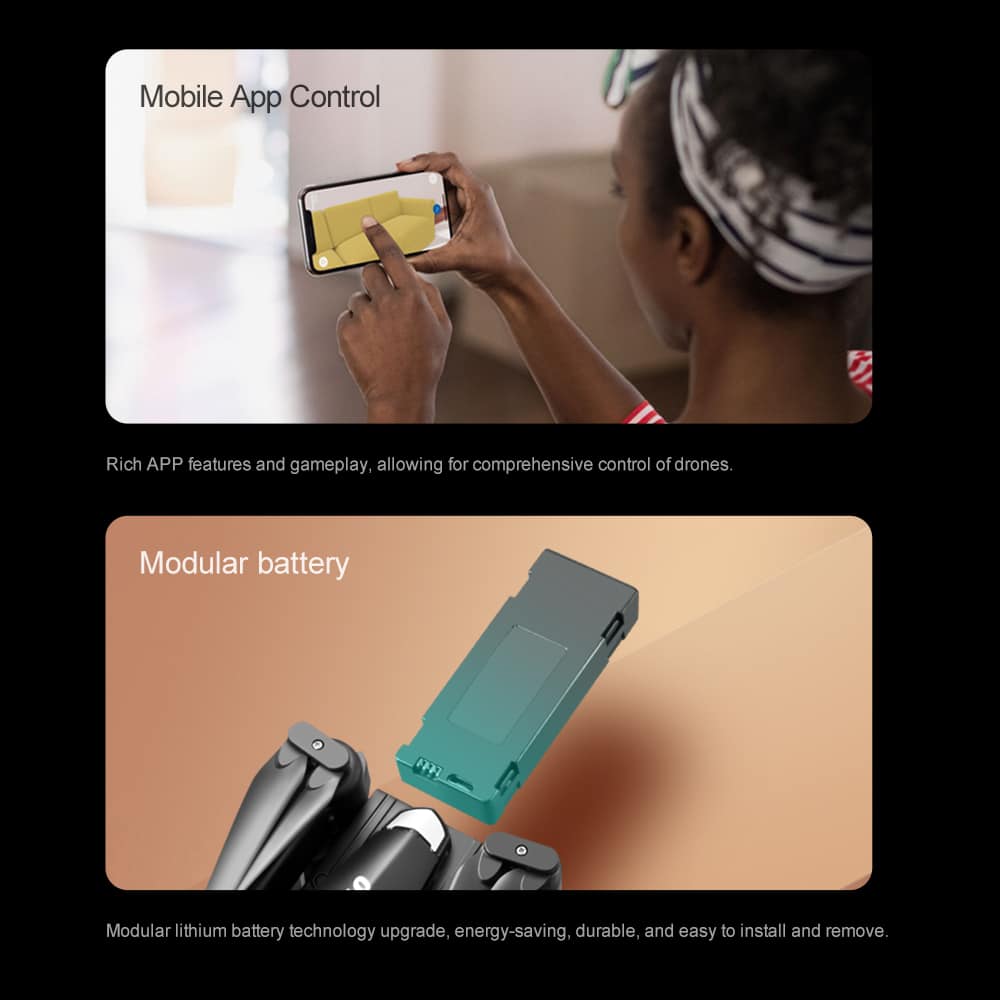 Three Camera Drone Toy Quadcopter Gift K10MAX