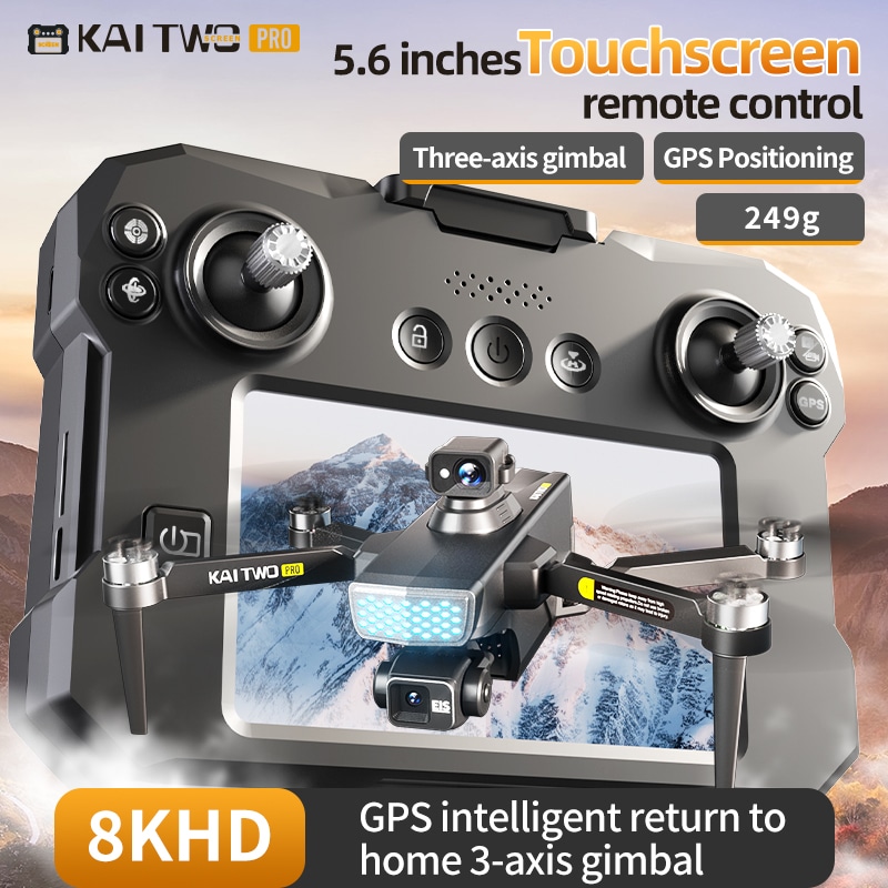 Professional GPS Drone 4k Hd Quadcopter KAI2MAX 13 Professional GPS Drone 4k Hd Quadcopter KAI2MAX - immagine 13