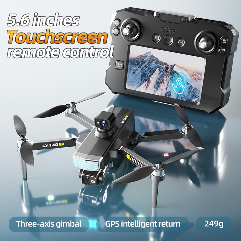 Professional GPS Drone 4k Hd Quadcopter KAI2MAX 3 Professional GPS Drone 4k Hd Quadcopter KAI2MAX - immagine 3