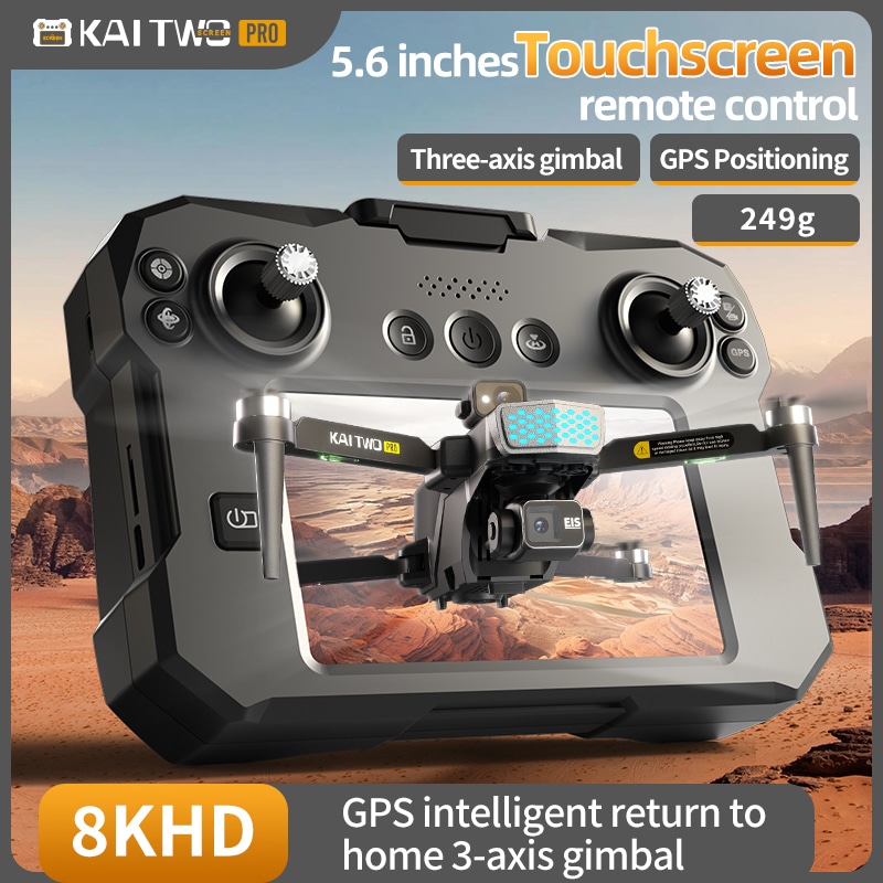 Professional GPS Drone 4k Hd Quadcopter KAI2MAX 5 Professional GPS Drone 4k Hd Quadcopter KAI2MAX - immagine 5