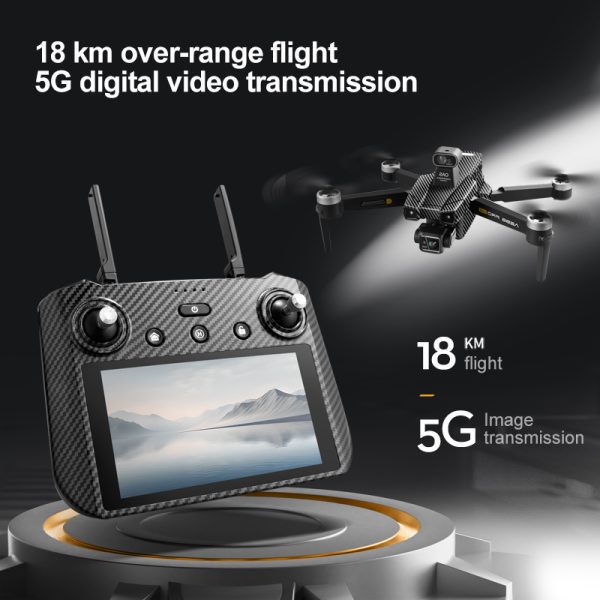 18KM Flight GPS Return ElS Anti Shake 4K HD Professional Camera Drone AE86 - Image 9