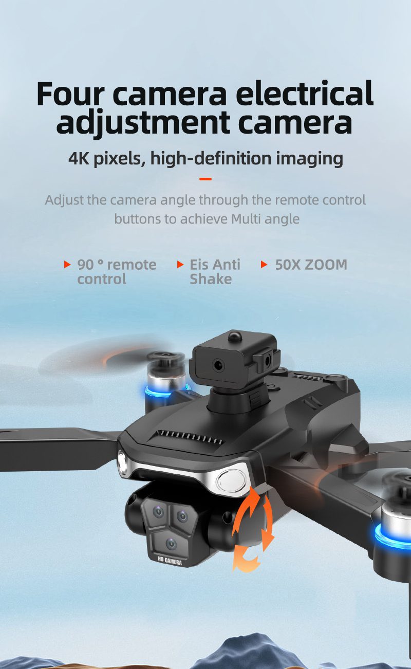 Screen Control Optical Flow Hovering Obstacle Avoidance Drone Toy LF633PRO
