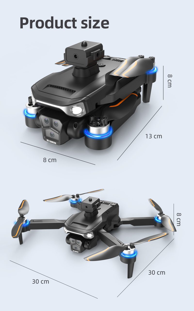 Screen Control Optical Flow Hovering Obstacle Avoidance Drone Toy LF633PRO