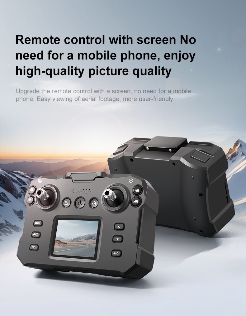 Remote Control Screen Control Optical Flow Camera Drone Toy K15MAX