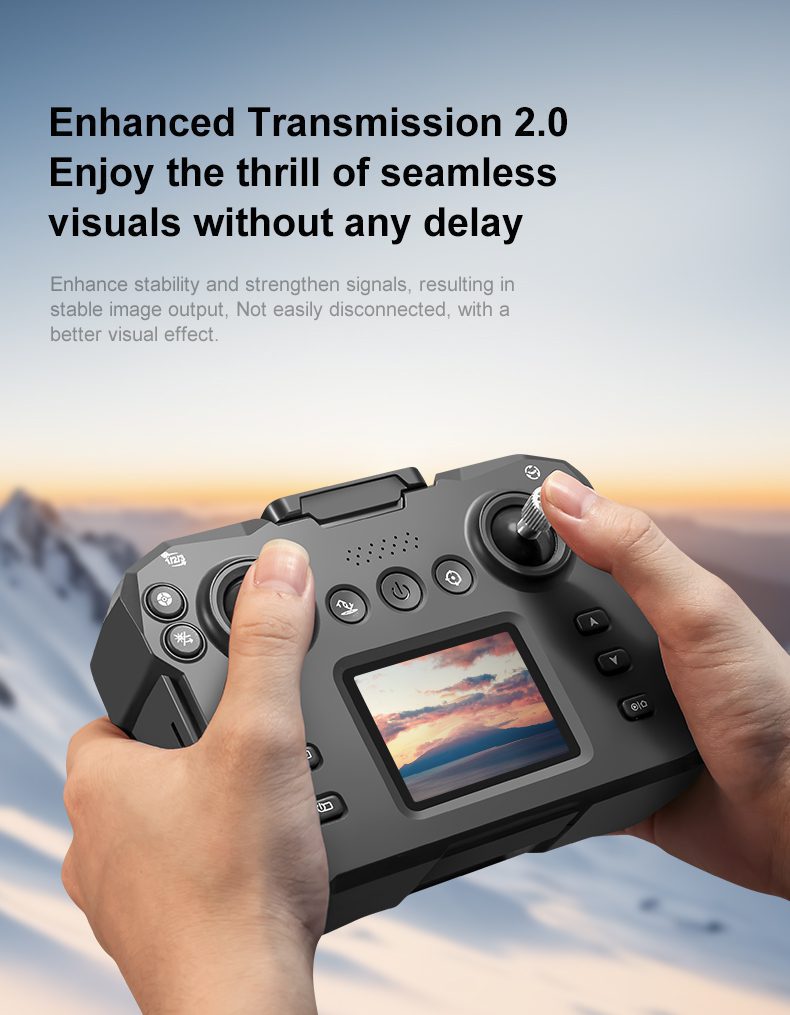 Remote Control Screen Control Optical Flow Camera Drone Toy K15MAX