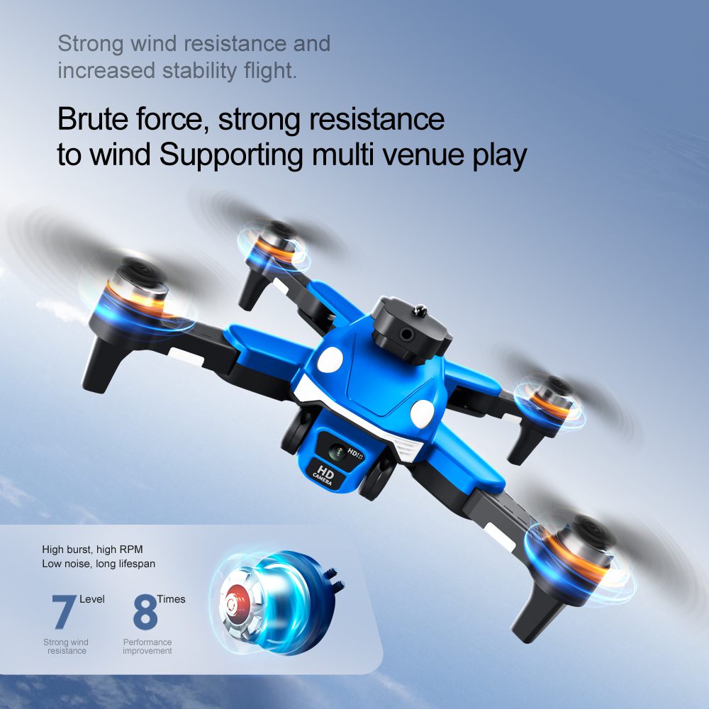 Optical Flow Obstacle Avoidance Dual Camera Drone Toy Airplane F200