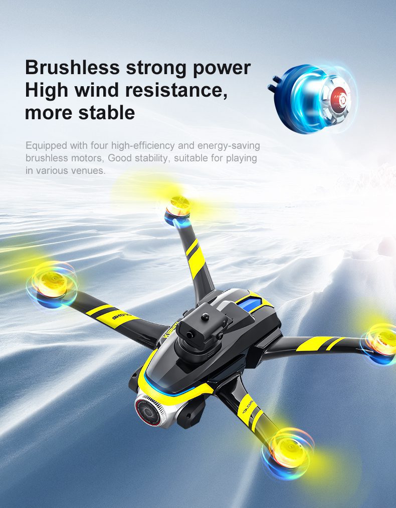 Remote Control Screen Control Optical Flow Camera Drone Toy K15MAX