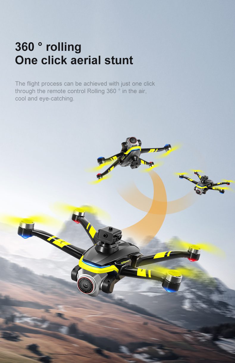 Remote Control Screen Control Optical Flow Camera Drone Toy K15MAX