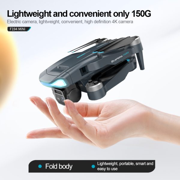 GPS Intelligent Return Dual Camera Mini Drone Toy Airplane F194 - Image 10