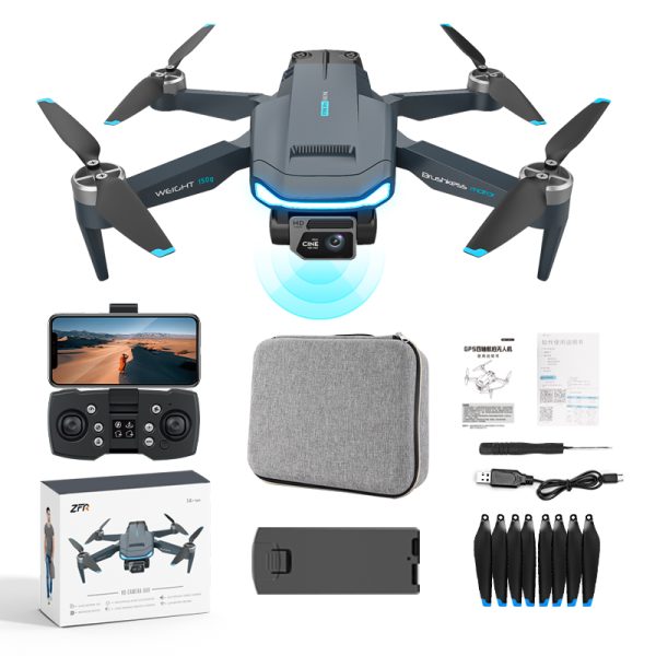 GPS Intelligent Return Dual Camera Mini Drone Toy Airplane F194 - Image 8